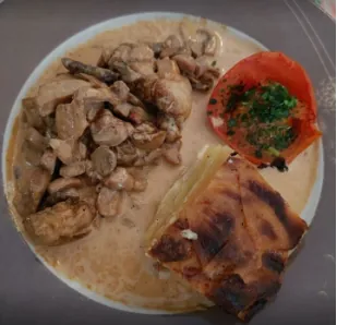 ris de veau au champagne et aux champignons 