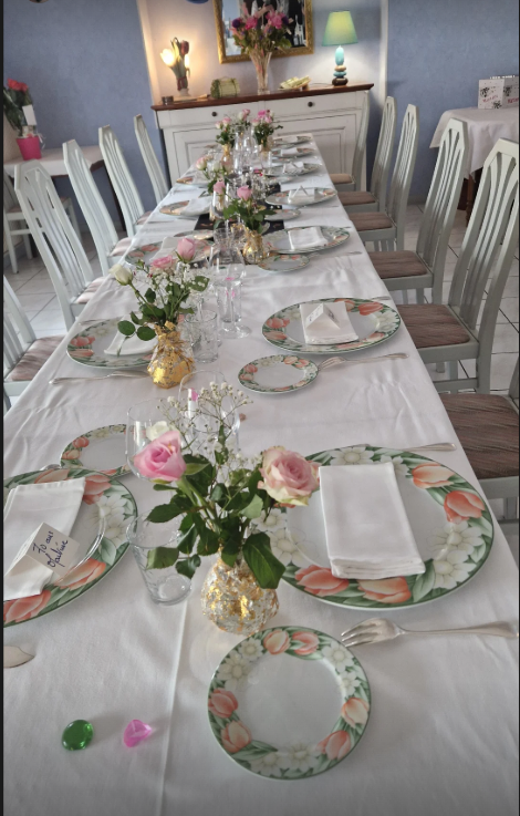 Repas d'anniversaire Martine 70 ans 