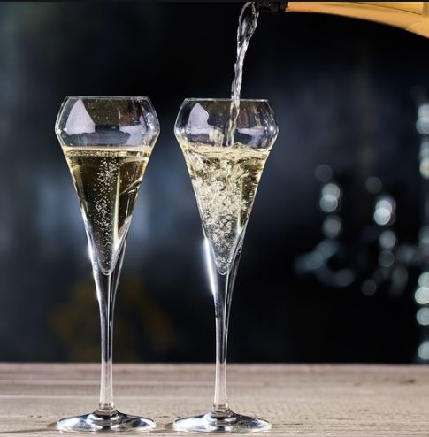 12,50 la flûte de Champagne 